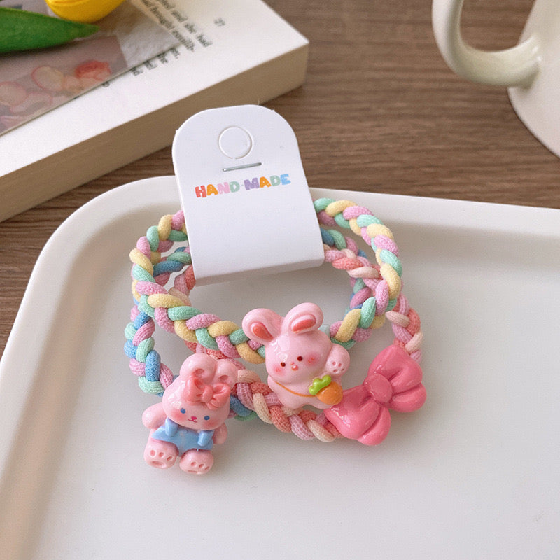 Kids bunny hair band pack of 3