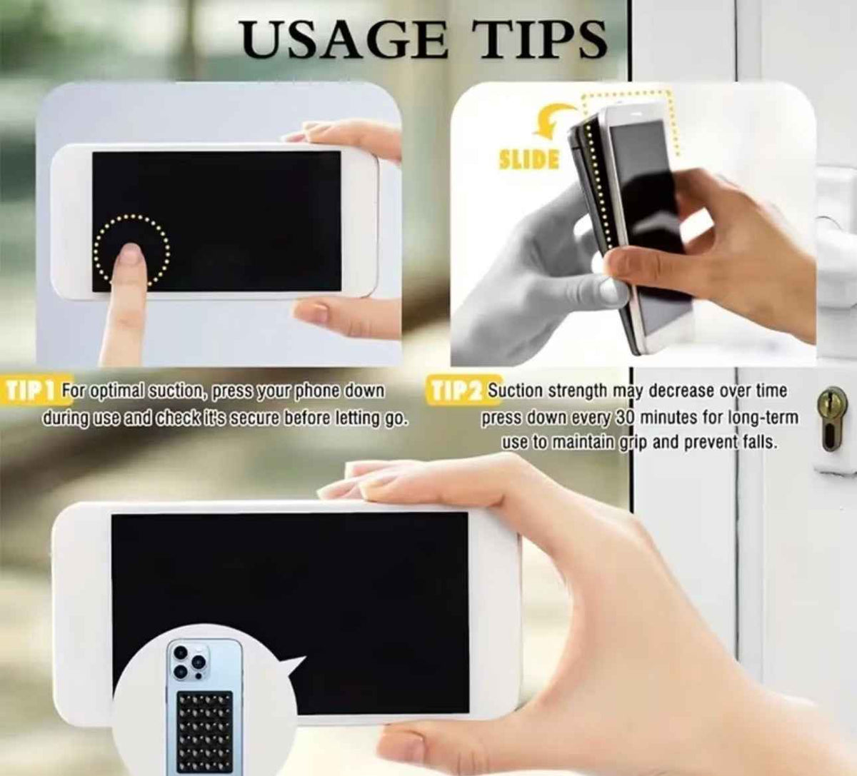 Suction Cup Phone Holder