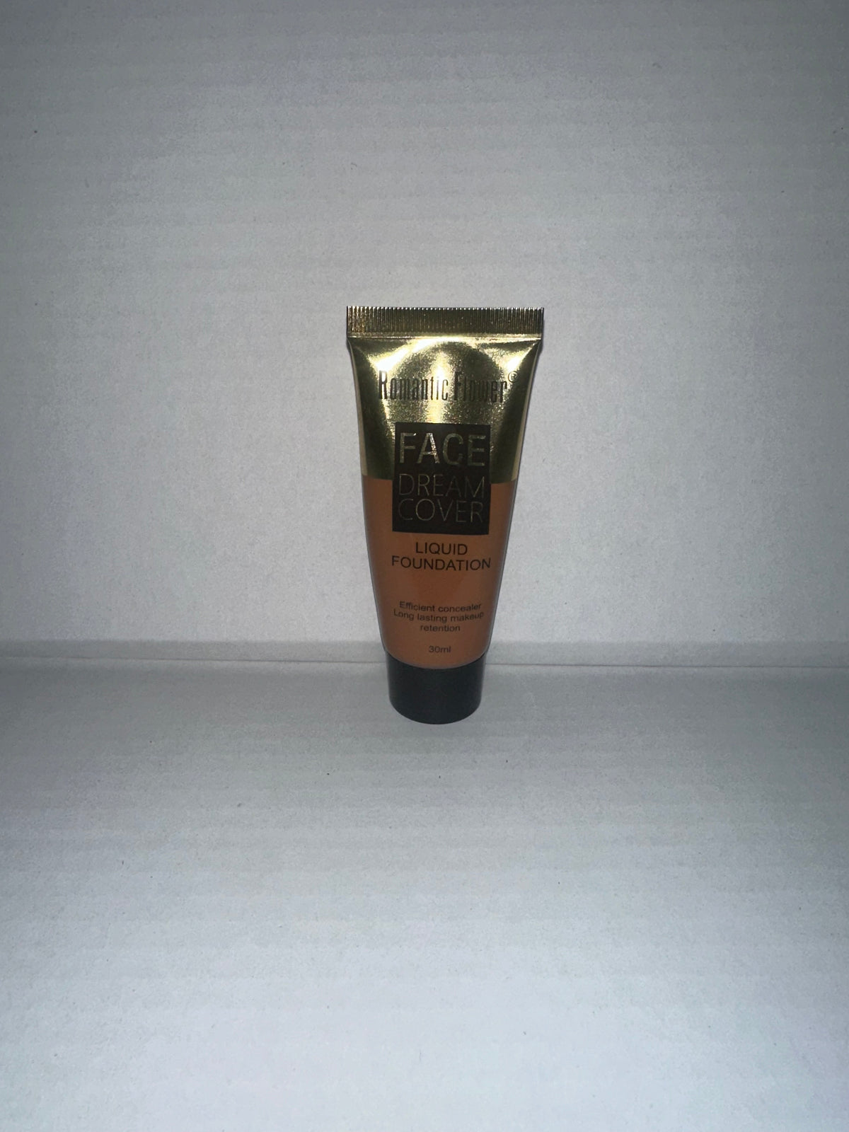 Waterproof, full-coverage foundation.
