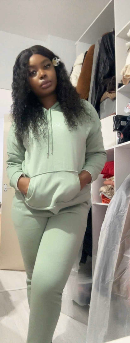 Winter New Thickened Fleece-Lined Pullover
Hooded Sweat Women&