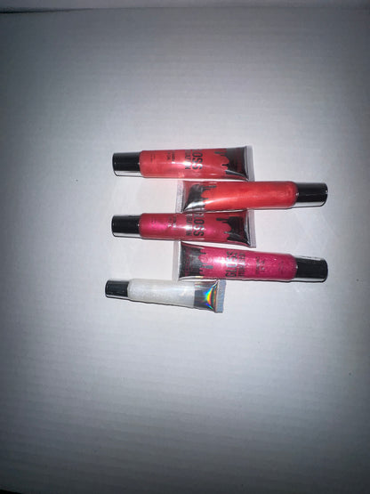 Lip oil gloss shimmer
