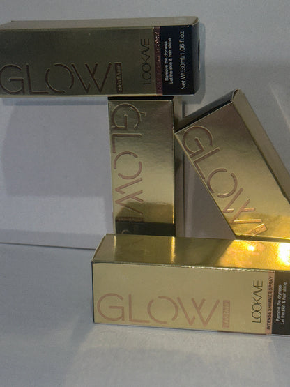 Shimmering highlighter sprays