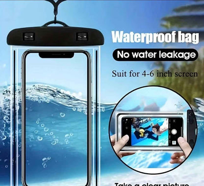 Phone pouches. Shield your phone underwater, on the beach, or during high-impact workouts.