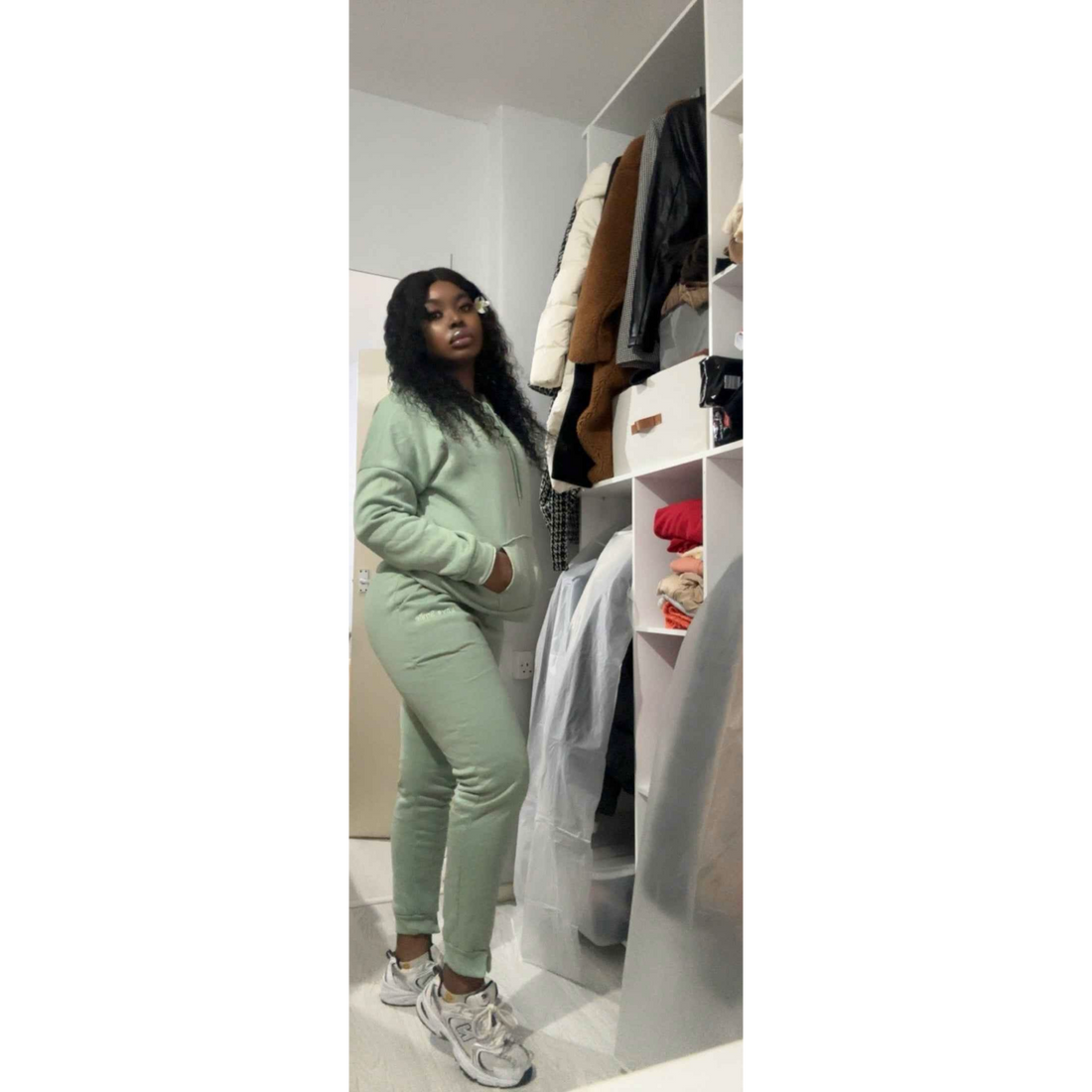 Winter New Thickened Fleece-Lined Pullover
Hooded Sweat Women&
