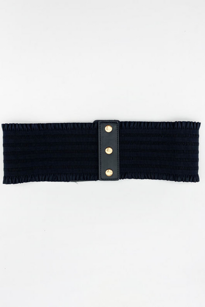 Black Corset Lace Up Belt
