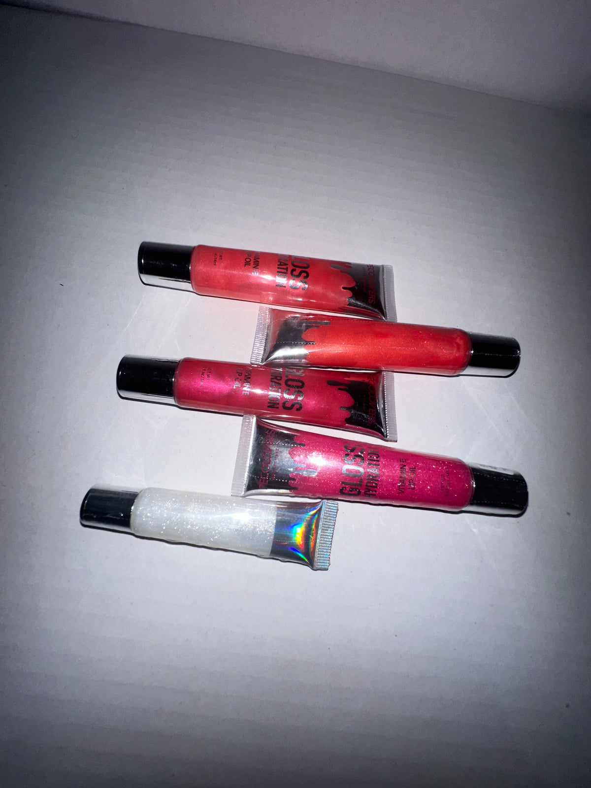 Lip oil gloss shimmer