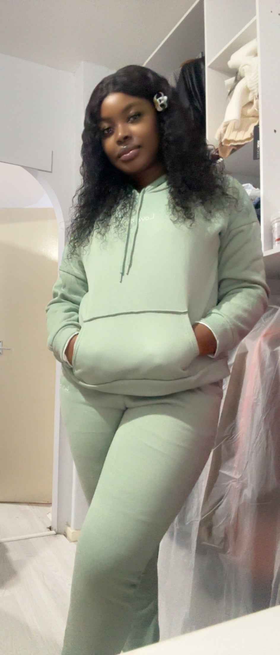 Winter New Thickened Fleece-Lined Pullover
Hooded Sweat Women&