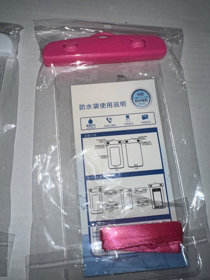 Phone pouches. Shield your phone underwater, on the beach, or during high-impact workouts.
