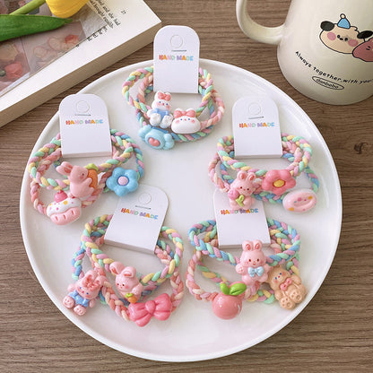 Kids bunny  hair band pack of 3