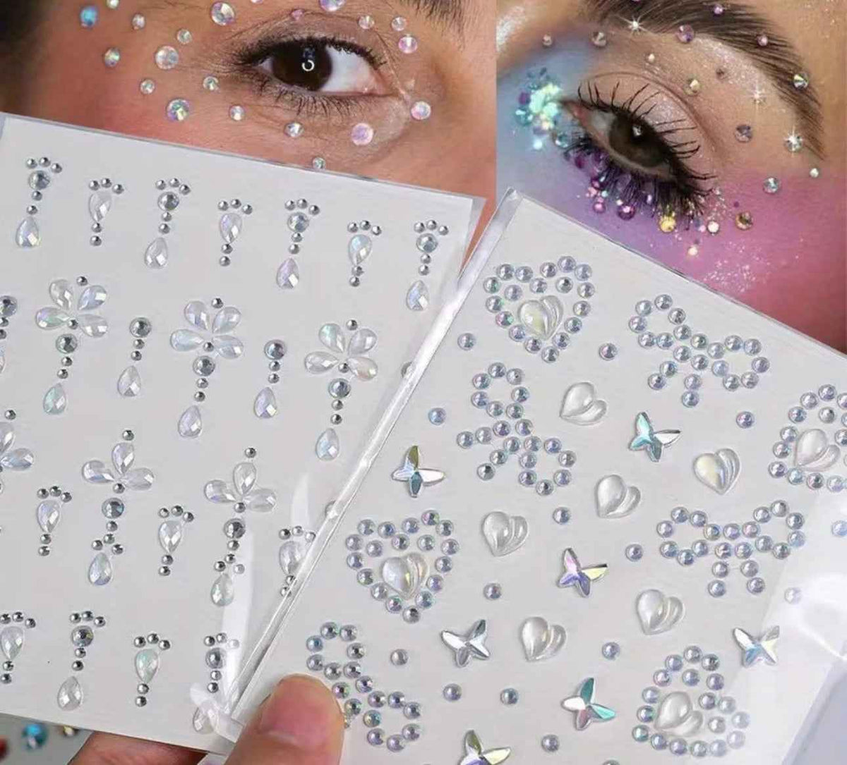Sparkling crystal gems