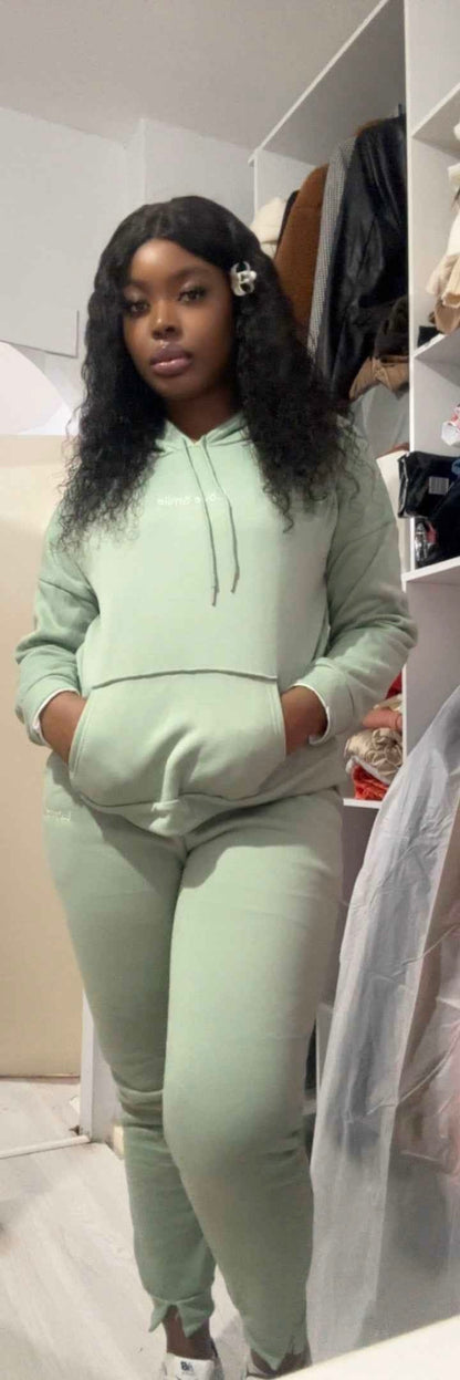 Winter New Thickened Fleece-Lined Pullover
Hooded Sweat Women&