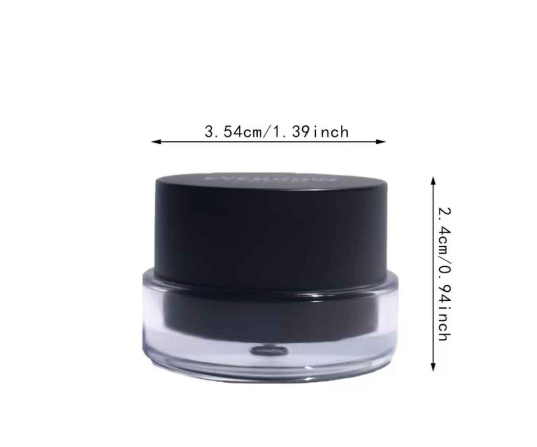 Waterproof matte eyebrow gel for sharpening and tinting your brows