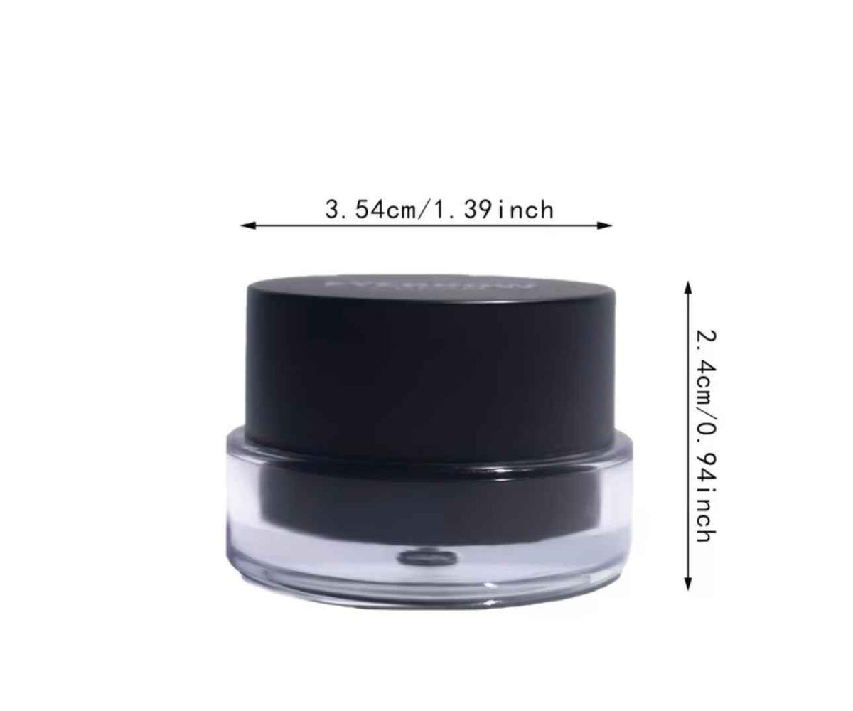 Waterproof matte eyebrow gel for sharpening and tinting your brows