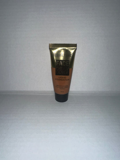 Waterproof, full-coverage foundation.