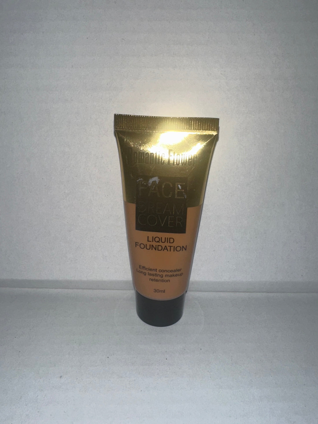 Waterproof, full-coverage foundation.