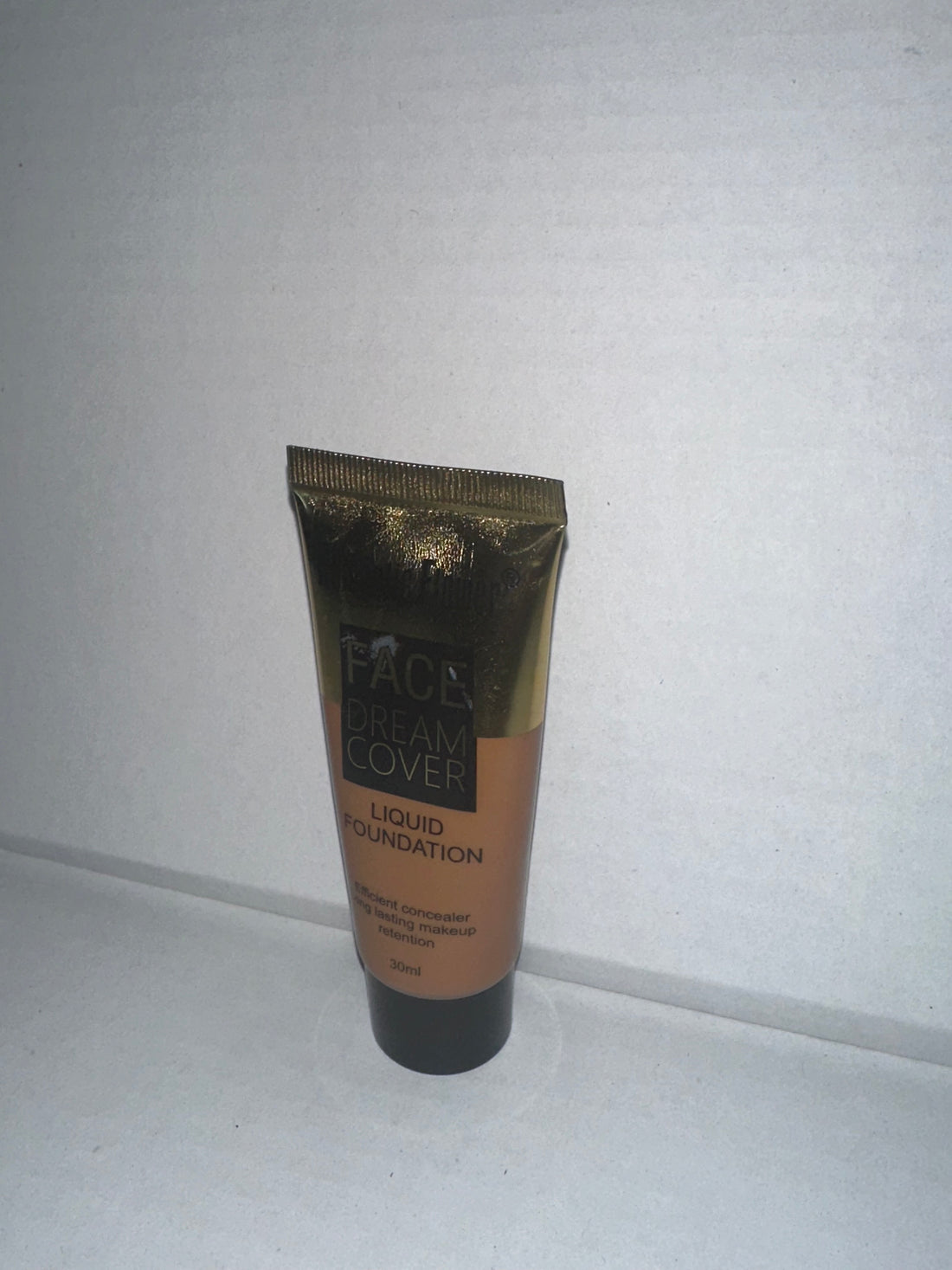 Waterproof, full-coverage foundation.