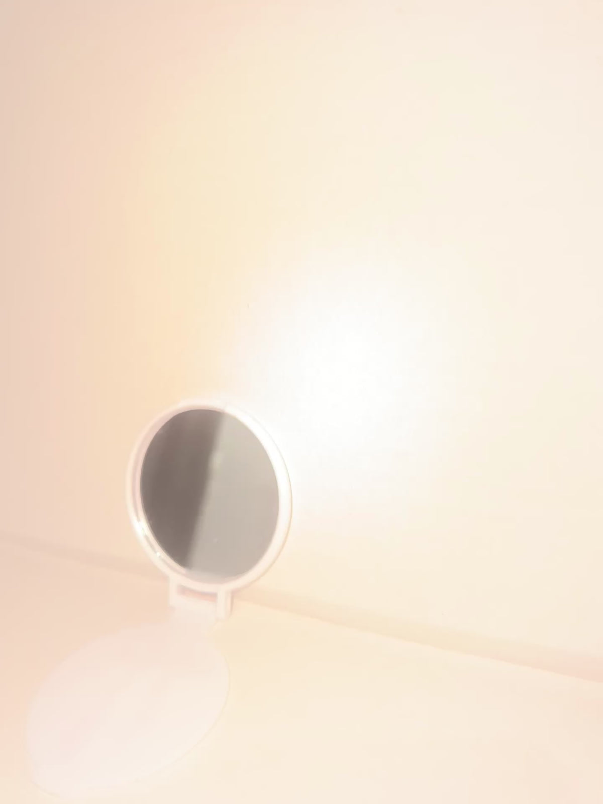 Foldable Small Round Mirrors | Portable Compact Makeup Mirror for Bags, Travel Essential Pocket Mirror
