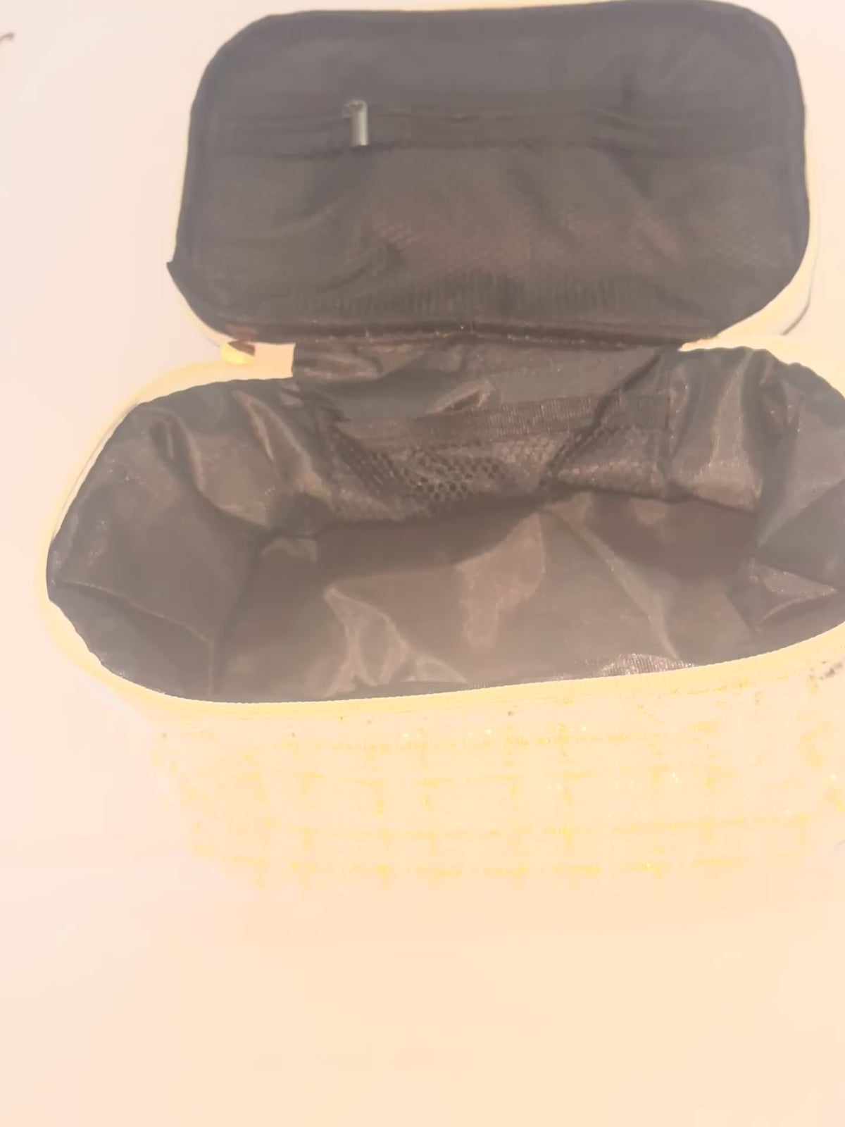 Pearl classy makeup bag