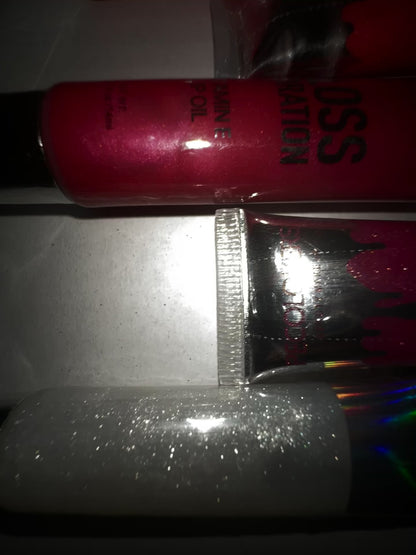 Lip oil gloss shimmer